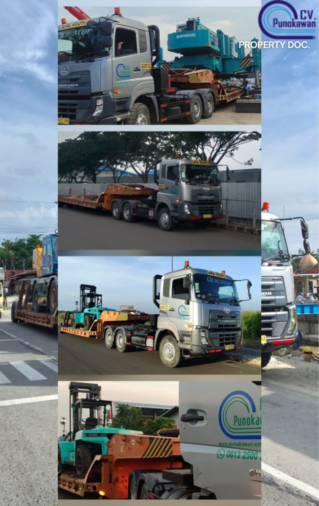 Menilik Ketangguhan Lini Unit Baru CV. Punokawan dengan Nissan Quester GWE Series: Sang "Heavy Hauler" dengan Konfigurasi Dolly Trailer 1 Ne