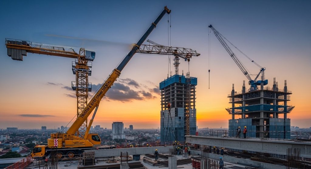 Sewa Crane Semarang Terpercaya & Terbaik untuk Proyek Besar Anda 1 Sewa Crane Semarang Terpercaya Terbaik untuk Proyek Besar Anda