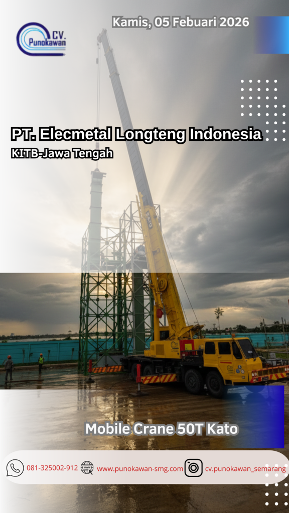Laporan Pengerjaan Proyek: Sinergi CV. Punokawan di Kawasan Industri Terpadu Batang (KITB)|PT. Elecmetal Longteng Indonesia 1 Template Gambar History Instagaram 40