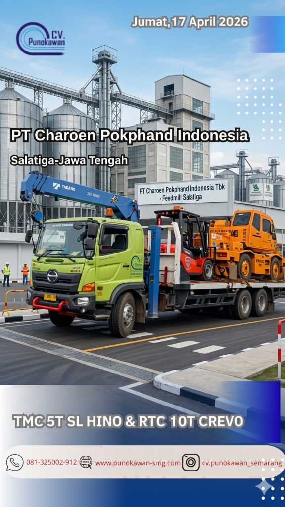 "Mendukung Infrastruktur Pangan: Dokumentasi Proyek CV. Punokawan di PT Charoen Pokphand Indonesia." 1 Gemini Generated Image 7ezcyr7ezcyr7ezc