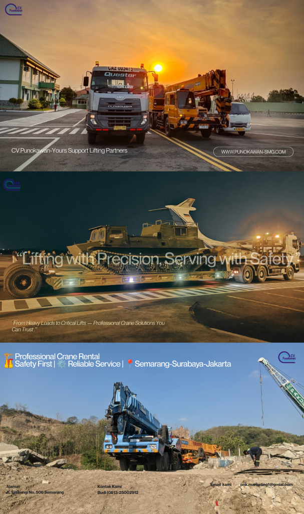 Sewa Crane Semarang – Solusi Rental Crane Profesional untuk Proyek Konstruksi dan Industri 1 sewa crane cv.punokawan